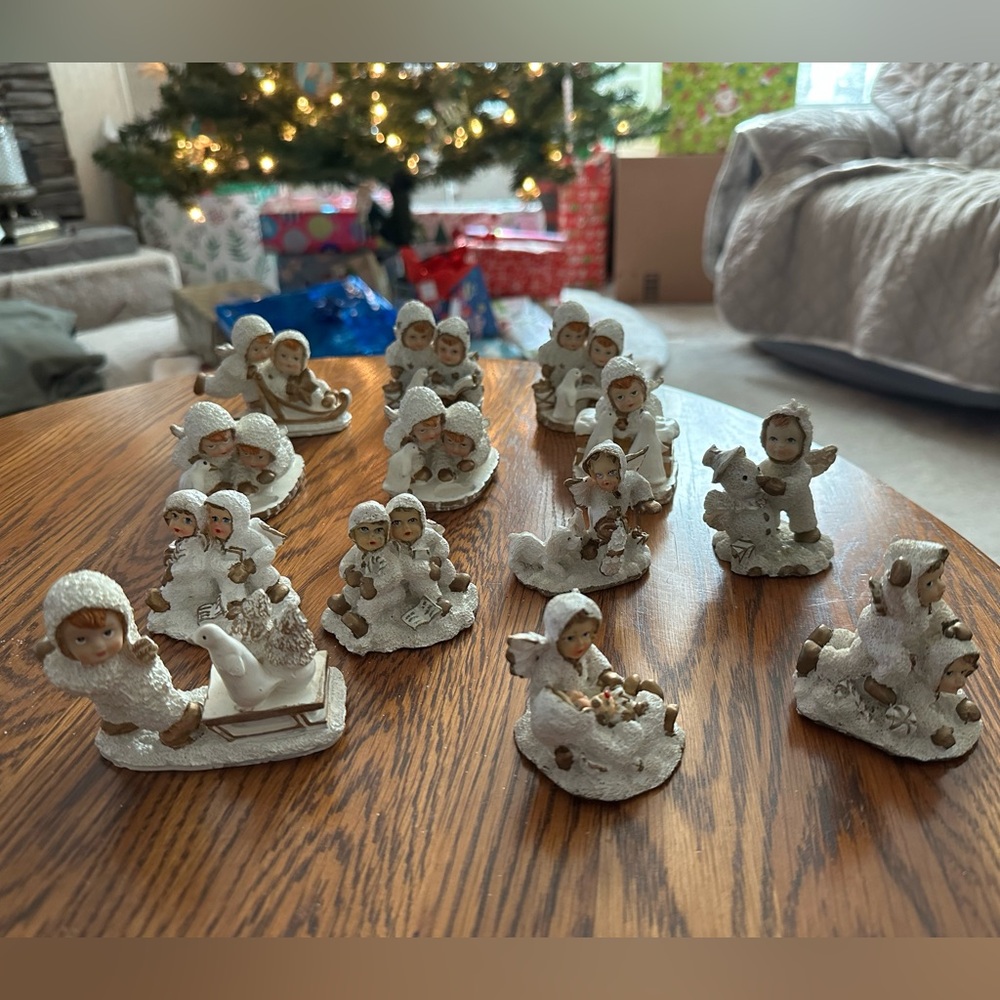 Vintage K’s Collection Snow Babies - 13 Figurines